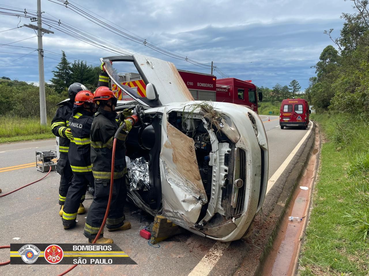 Divulgação/Corpo de Bombeiros