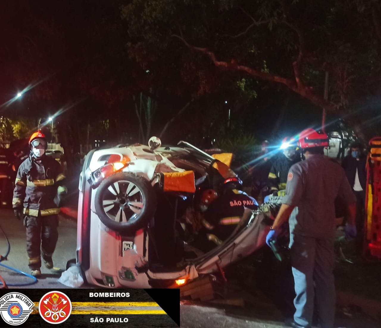 Divulgação/Corpo de Bombeiros