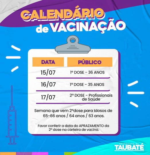 Divulgação / Prefeitura de Taubaté