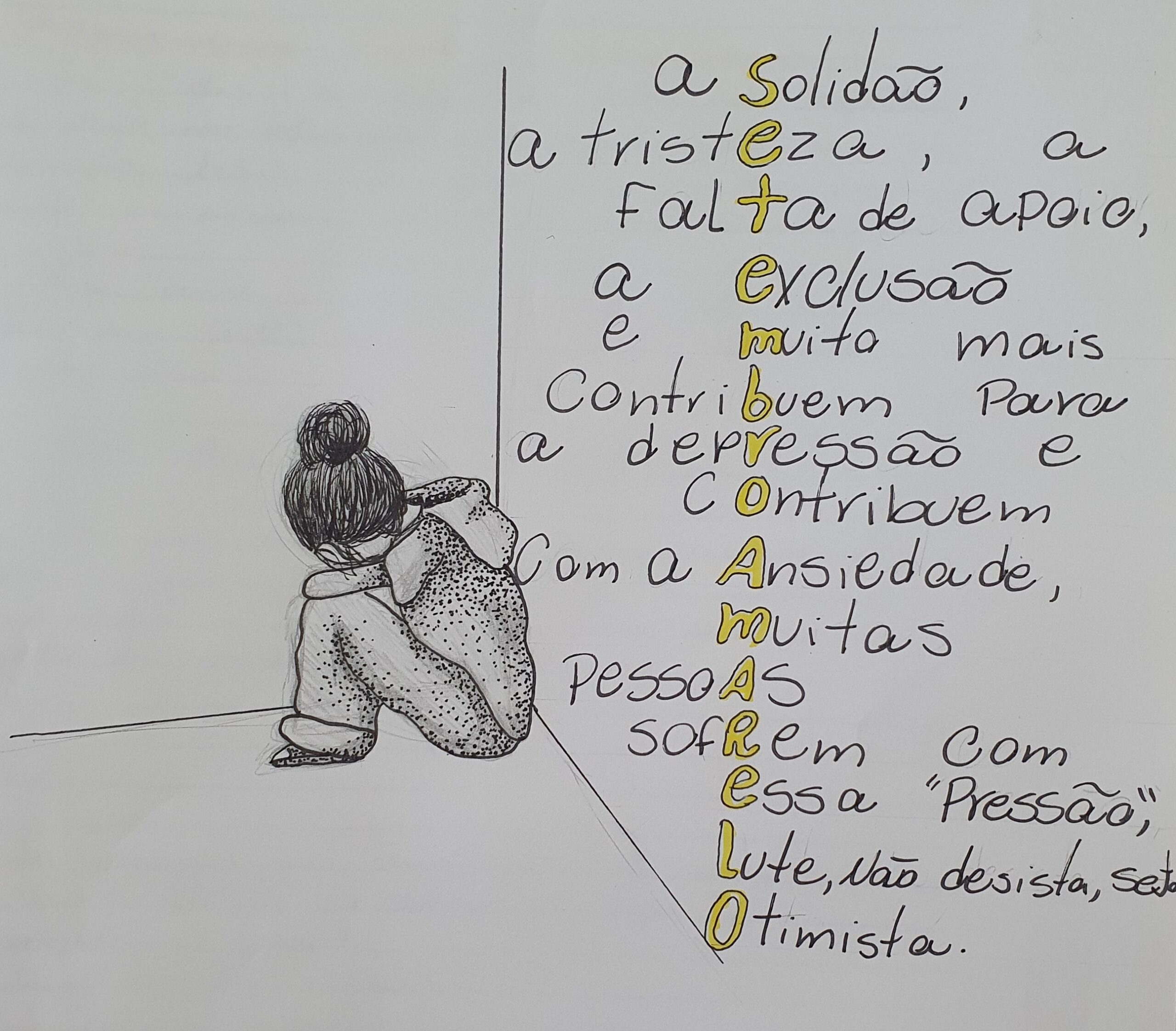 Desenho da aluna