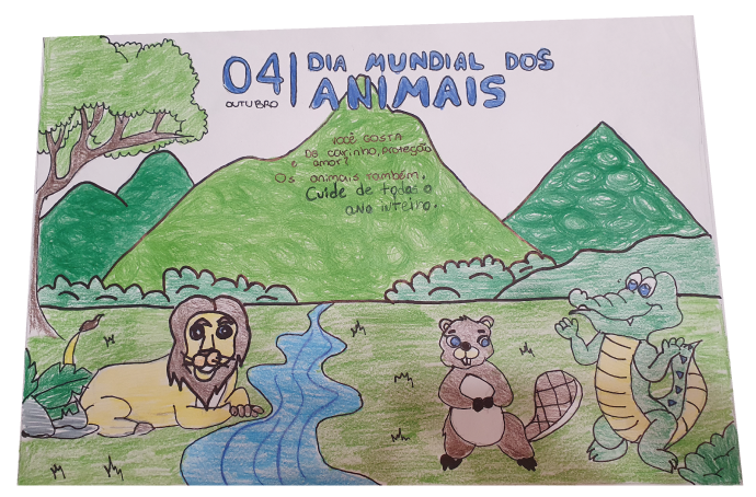 Desenho da aluna