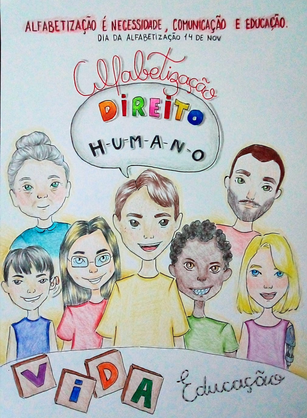 Desenho da aluna