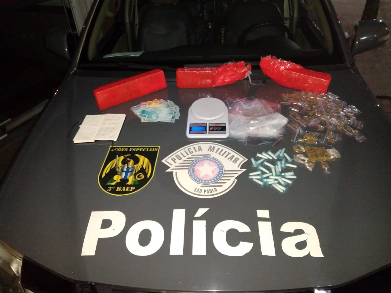 Divulgação/Polícia Militar