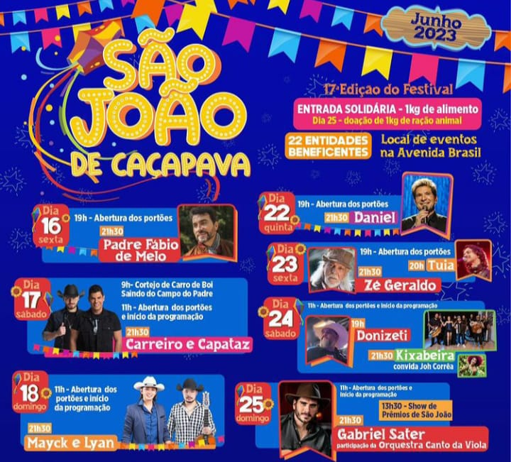 Divulgação/Prefeitura deCaçapava