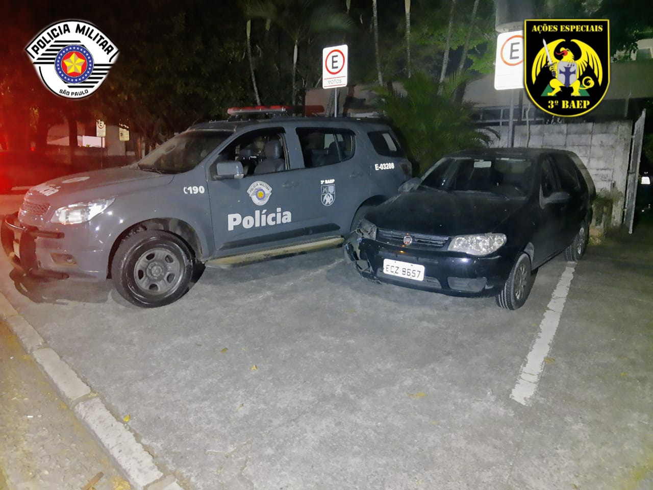 Divulgação/Polícia Militar