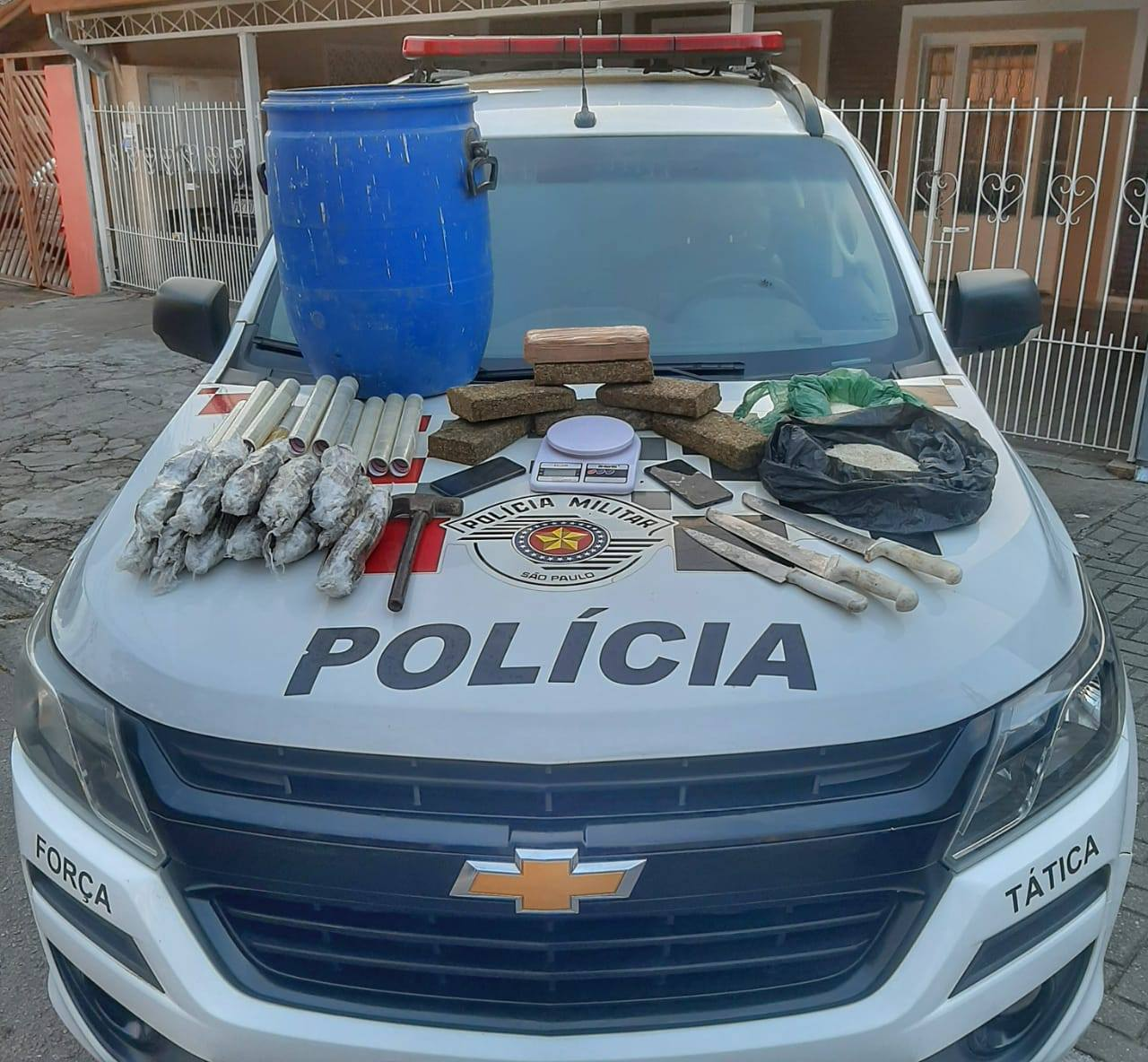 Divulgação/Polícia Militar
