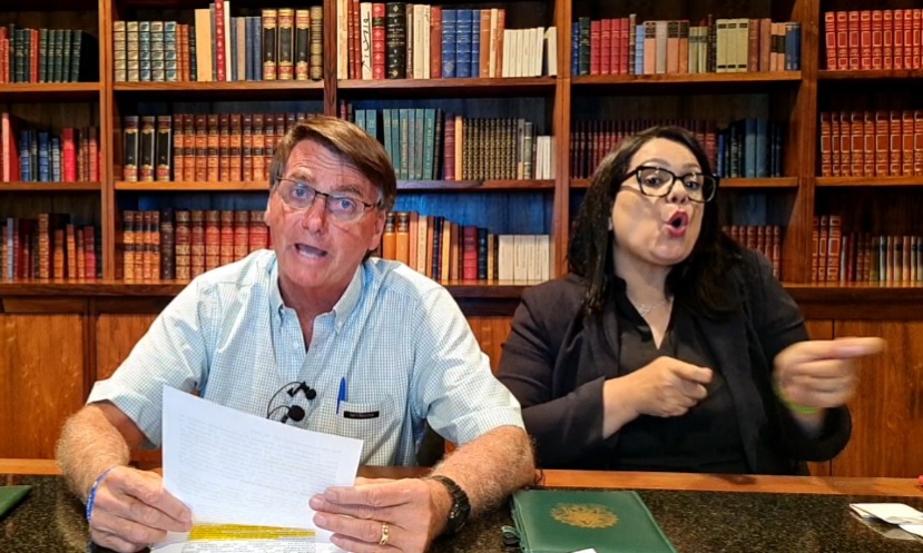 Reprodução Facebook/Jair Bolsonaro
