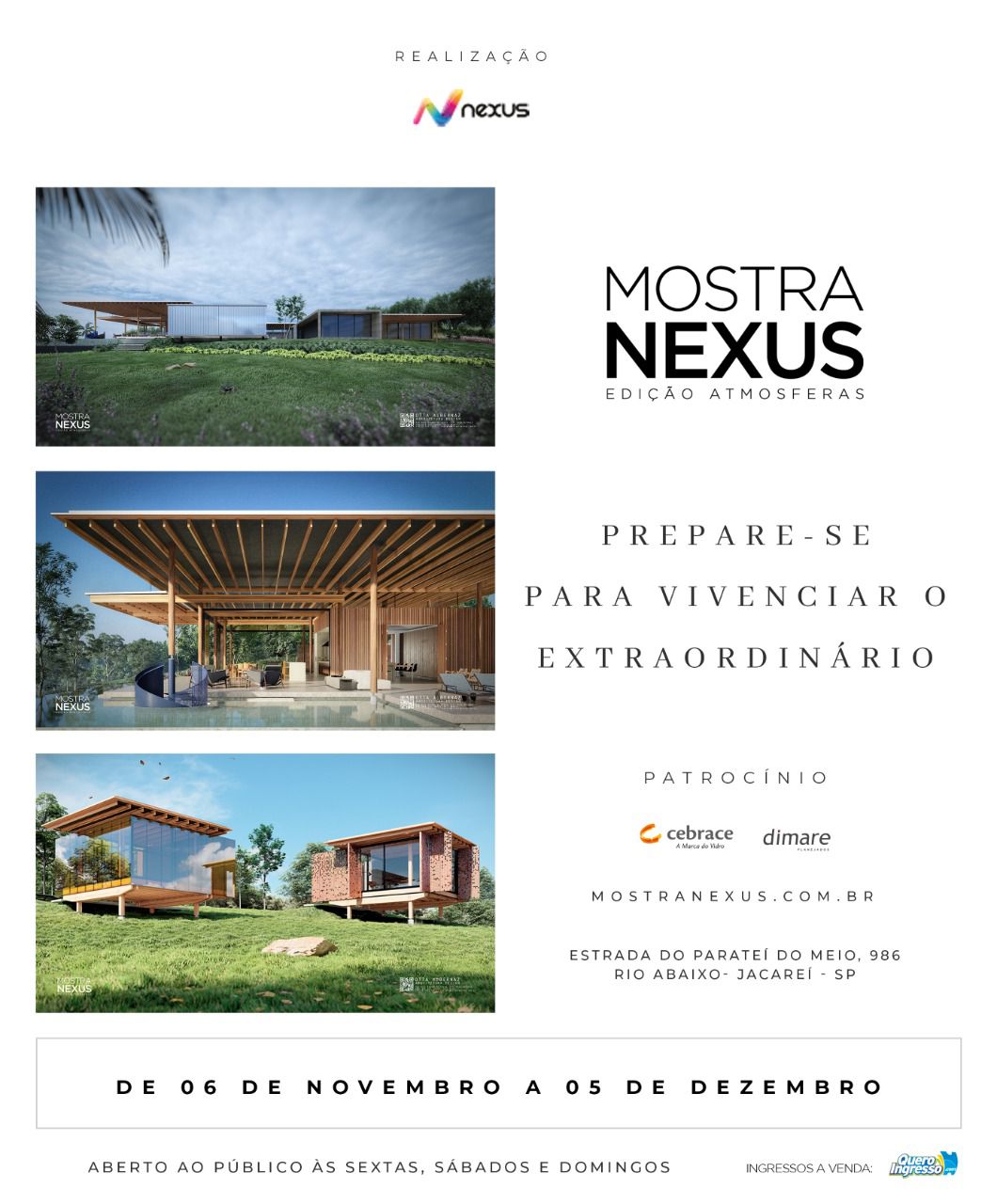 Divulgação / Mostra Nexus Atmosferas