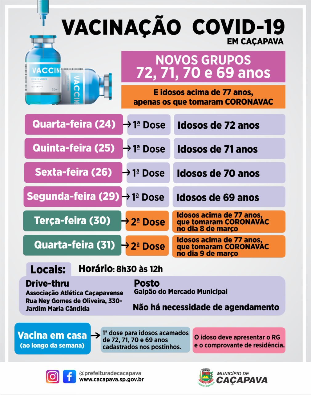 Prefeitura de Caçapava / Divulgação