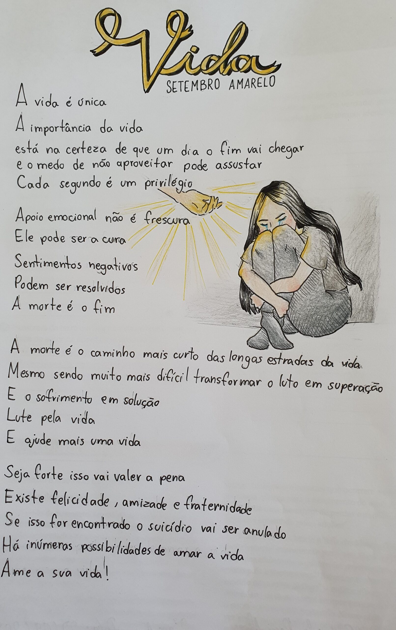 Desenho da aluna